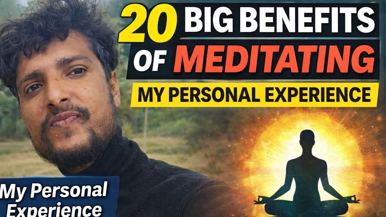 20 amazing benefits of meditation 😘😘
