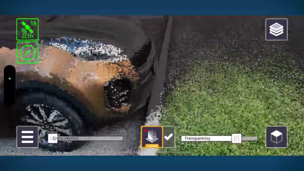 Topo Modelling with SiteVision Reality Capture