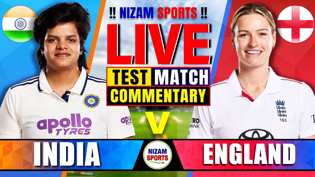 🔴Live: India vs England | Test Match | Live Cricket Score & Commentary