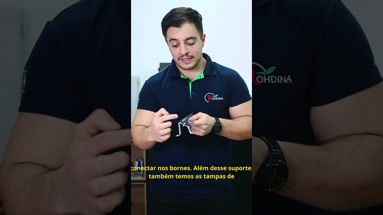 Rohdina Materiais El&eacute;tricos - Trilho DIN