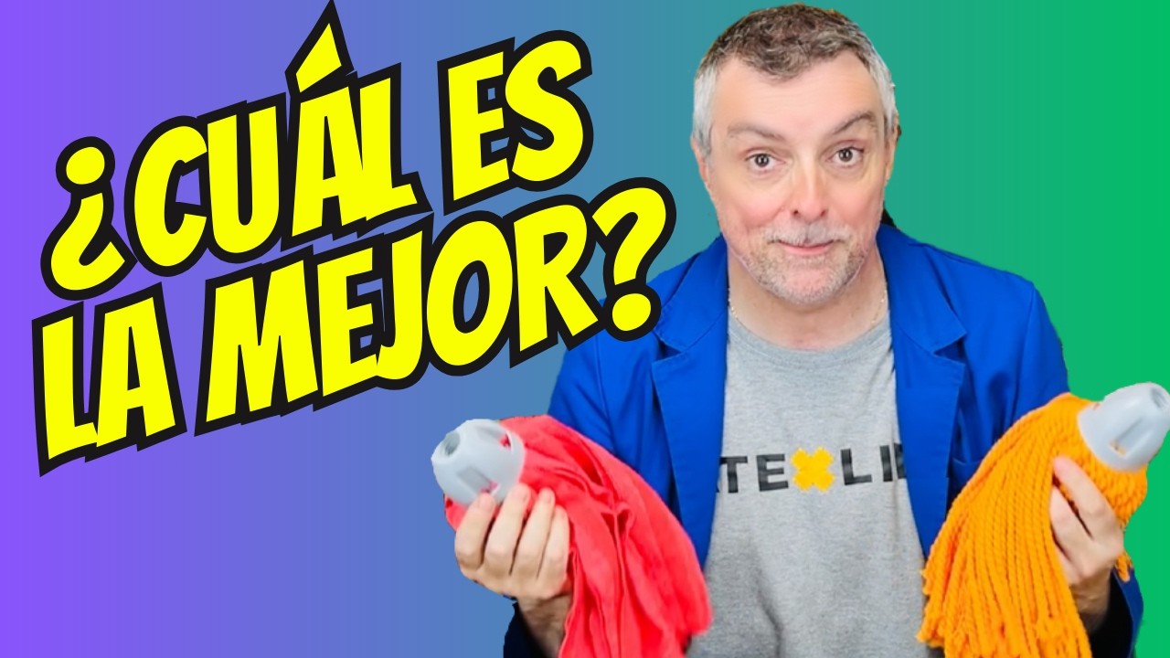 Las 7 Diferencias de Fregona Microfibra de HILOS y el mocho Microfibra TIRAS