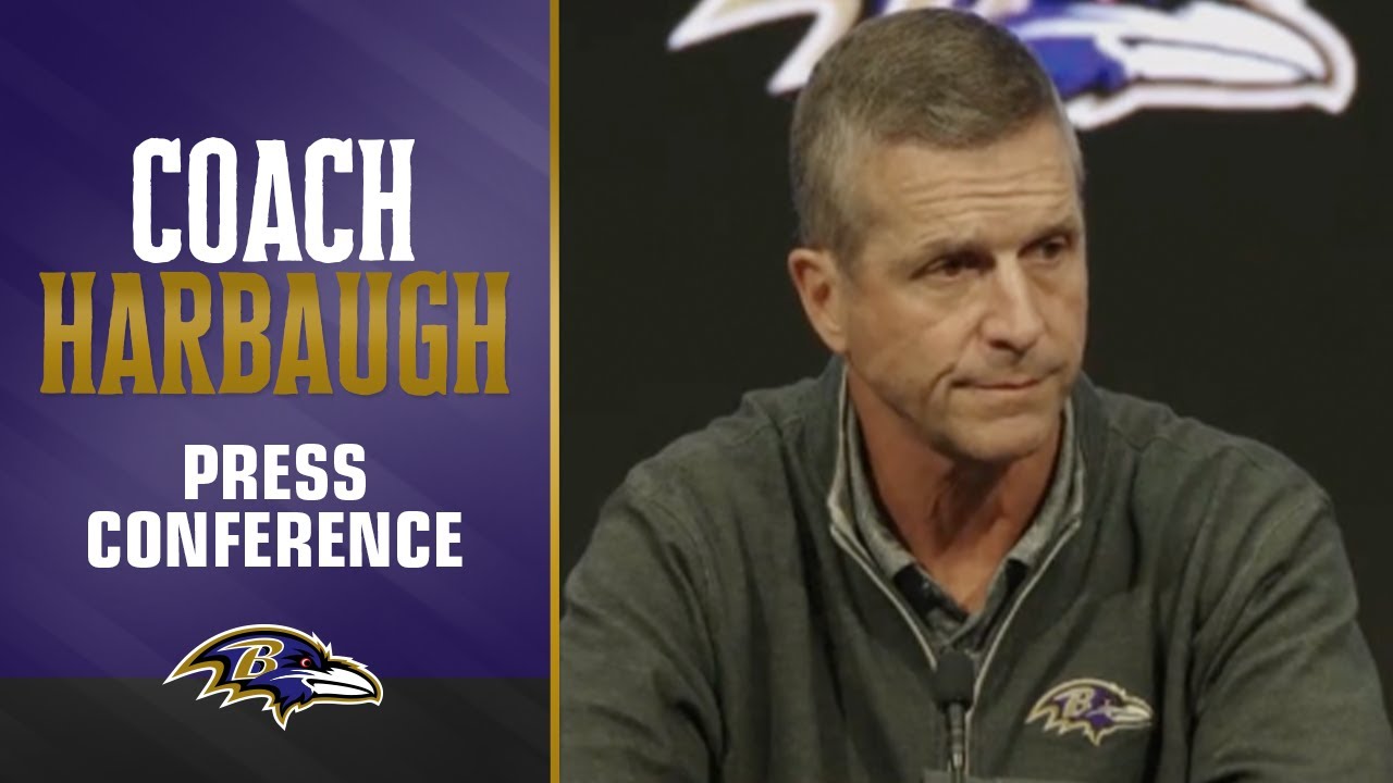 John Harbaugh on Ravens' 
