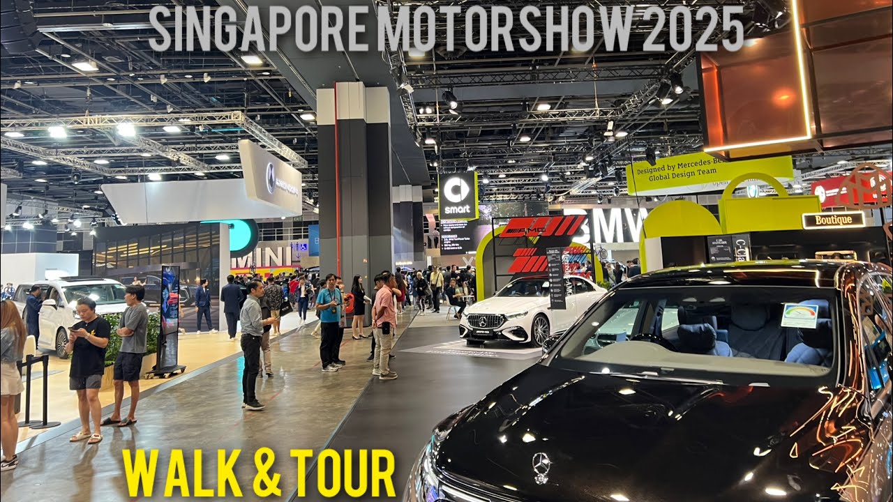 Singapore Motorshow 2025 Vlogs • Walk Around & Tour • Ikhwan Isnawan