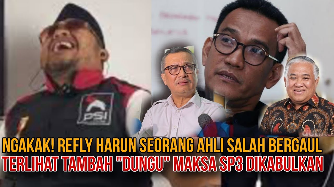 NGAKAK! REFLY HARUN AHLI TATANEGARA SALAH BERGAUL, TERLIHAT 
