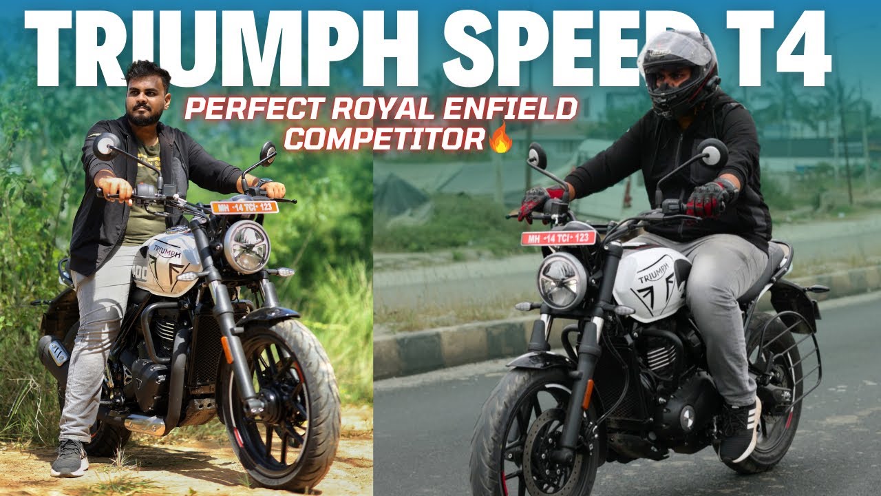Pakka Royal Enfield Competitor 🔥 | Triumph Speed T4 | Tamil Ride Review | Worthy at 2.17 lakh?