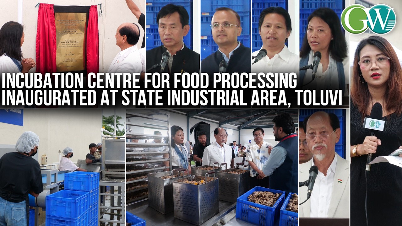 AGRICULTURE BOOST:INCUBATION CENTRE FOR FOOD PROCESSING LAUNCHED AT STATE INDUSTRIAL AREA, TOLUVI