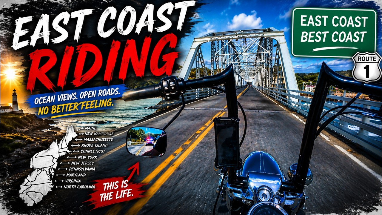 POV -East Coast riding {MVLOG PT8}