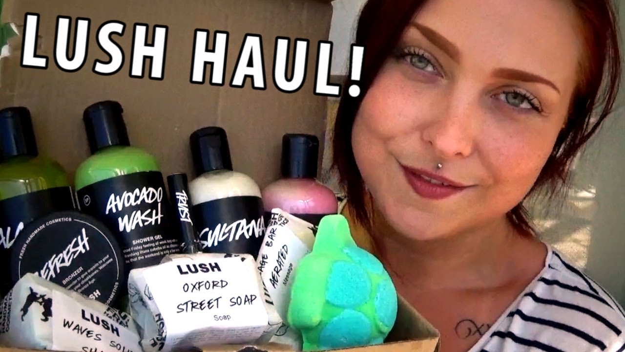 EXCLUSIVE LUSH HAUL! 😍 Shower Gels & Oxford Street Items! 😍 -TheRealLilium