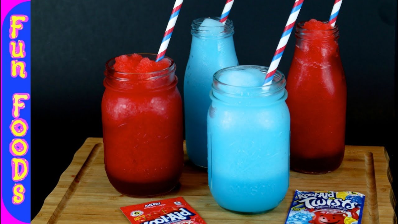 Слаши Kool Aid | Как приготовить домашние слаши