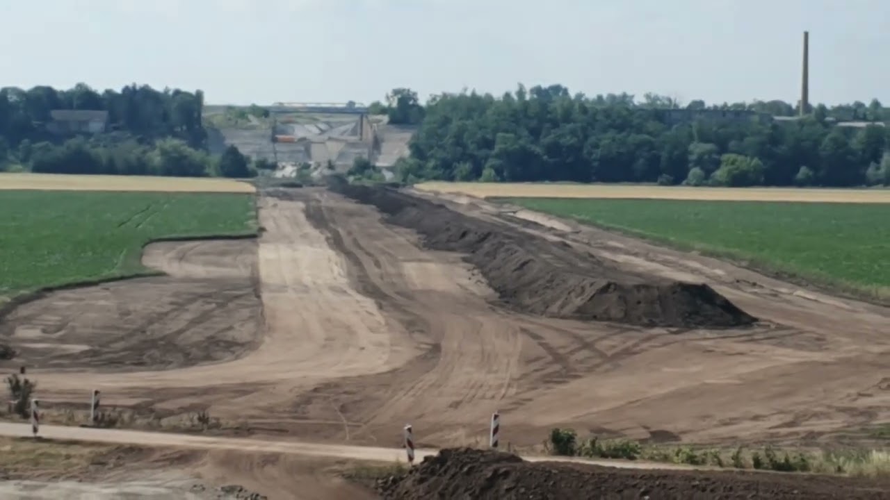 Neubau A143 - Saaletalbrücke und Lärmschutztunnel Salzmünde