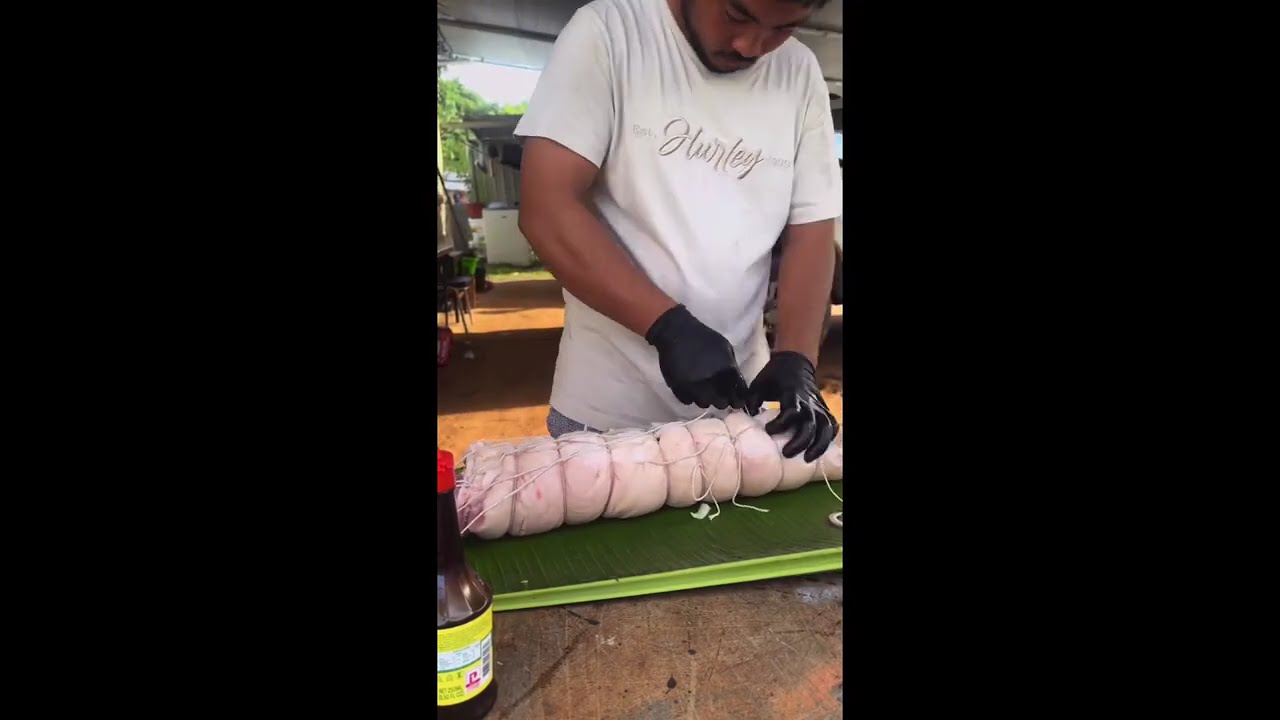 Crispy lechon belly 