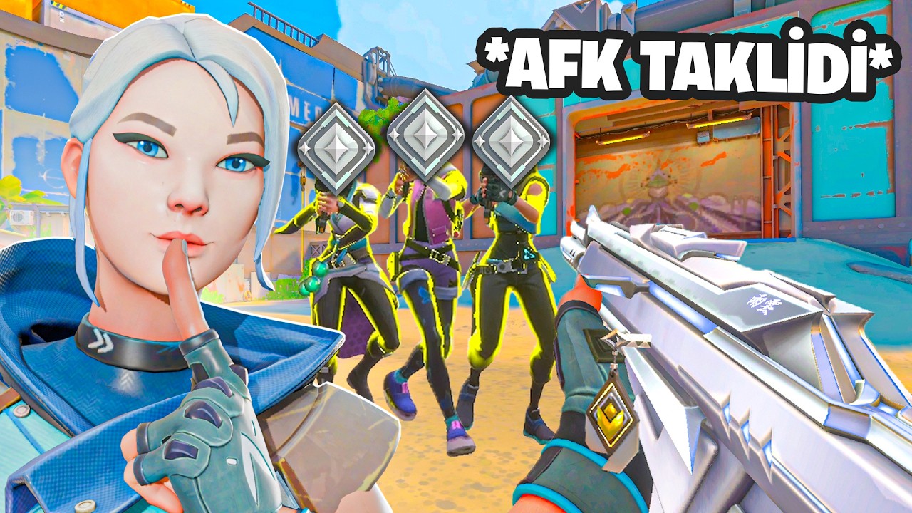 G&Uuml;M&Uuml;Ş eloda AFK TAKLİDİ yapıp &ouml;nce TROLLEDİM sonra TAŞIDIM.
