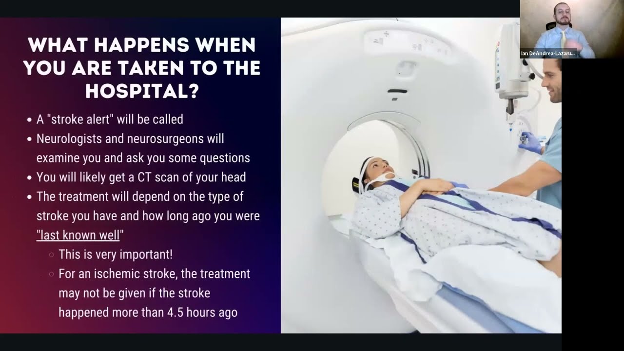 Stroke. Think FAST | Deaf Health Talks with Partners in Deaf Health