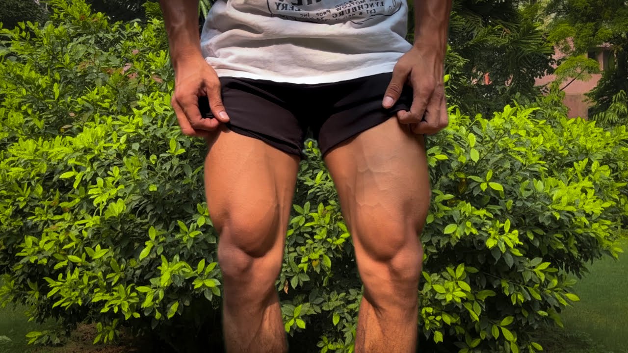My INTENSE BODYWEIGHT LEG & SHOULDER Workout (No Gym Needed!) 💪