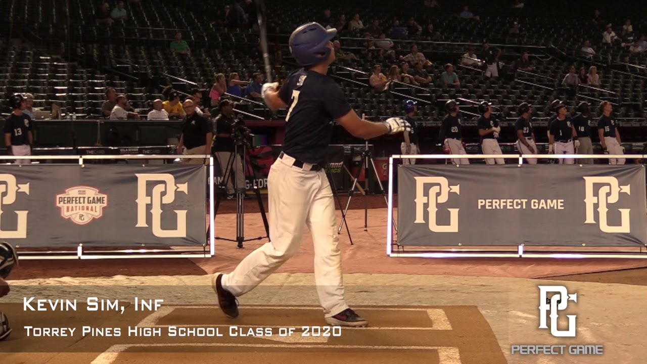 Kevin Sim Prospect Video, Inf, TOrrey Pines High School Class of 2020