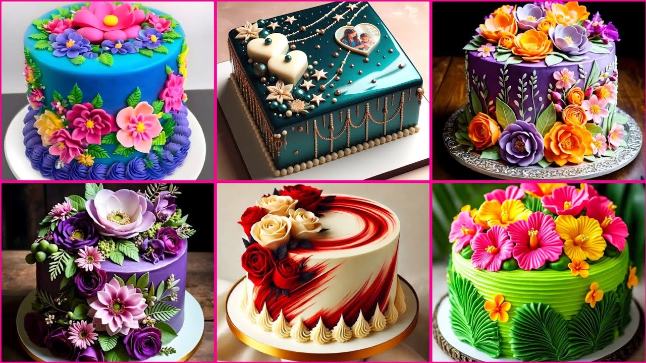 Different types Amazing 😍 Beautiful cake mix Party 🥳 Wear Cakes 🎂 Ideas 