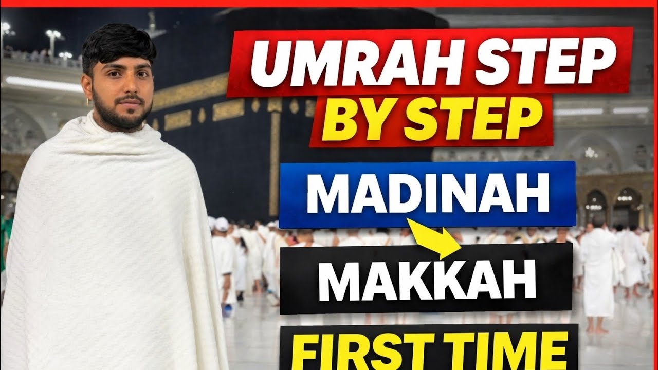 First Time Umrah Guide | Madinah Se Makkah By Road Pura Tarika (Step by Step)