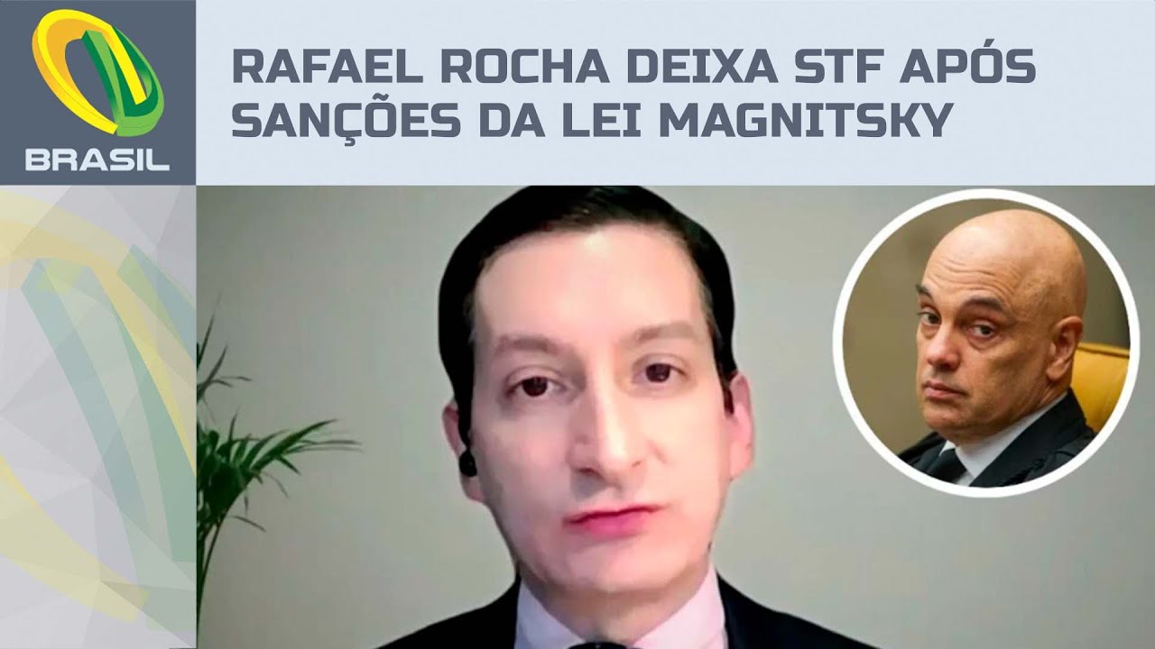 Tagliaferro: Juiz auxiliar Rafael Rocha deixa gabinete de Moraes no STF após sanção dos EUA