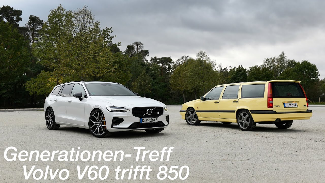 Generationen-Treff der Sport-Kombis: Volvo 850 T5-R trifft Nachfolger [4K] - Autophorie Extra