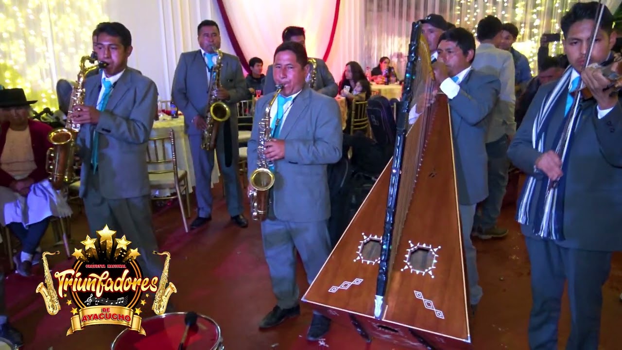 Orquesta Nacional Triunfadores de Ayacucho en el Matrimonio de Misael y Gloria