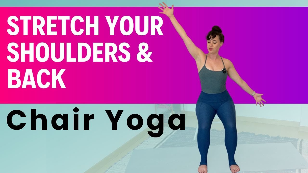 Soothe Your Spine & Shoulders || Chair Yoga for Tension Relief