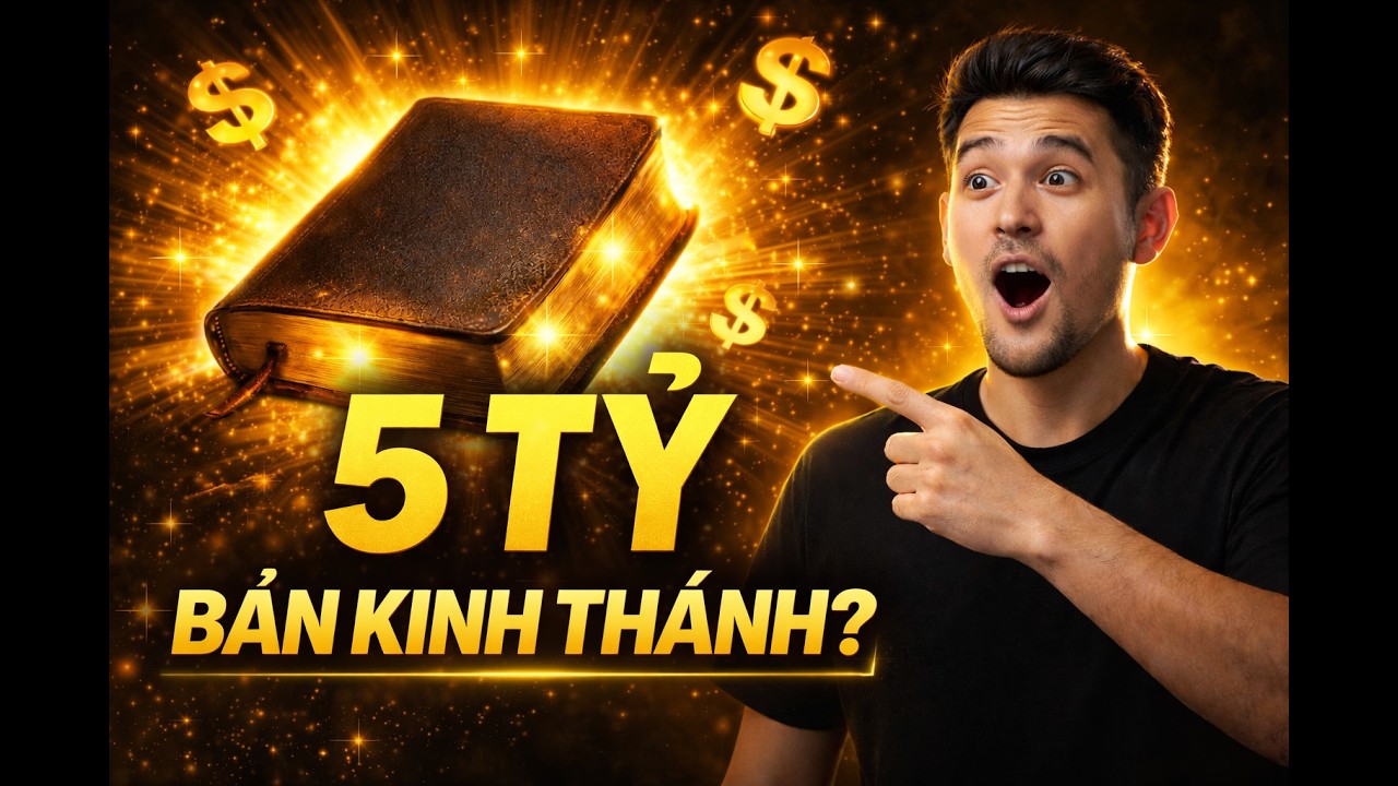 Tại Sao Kinh Thánh Bán Hàng Tỷ Bản Trong 2000 Năm? Sự Thật Ít Người Biết