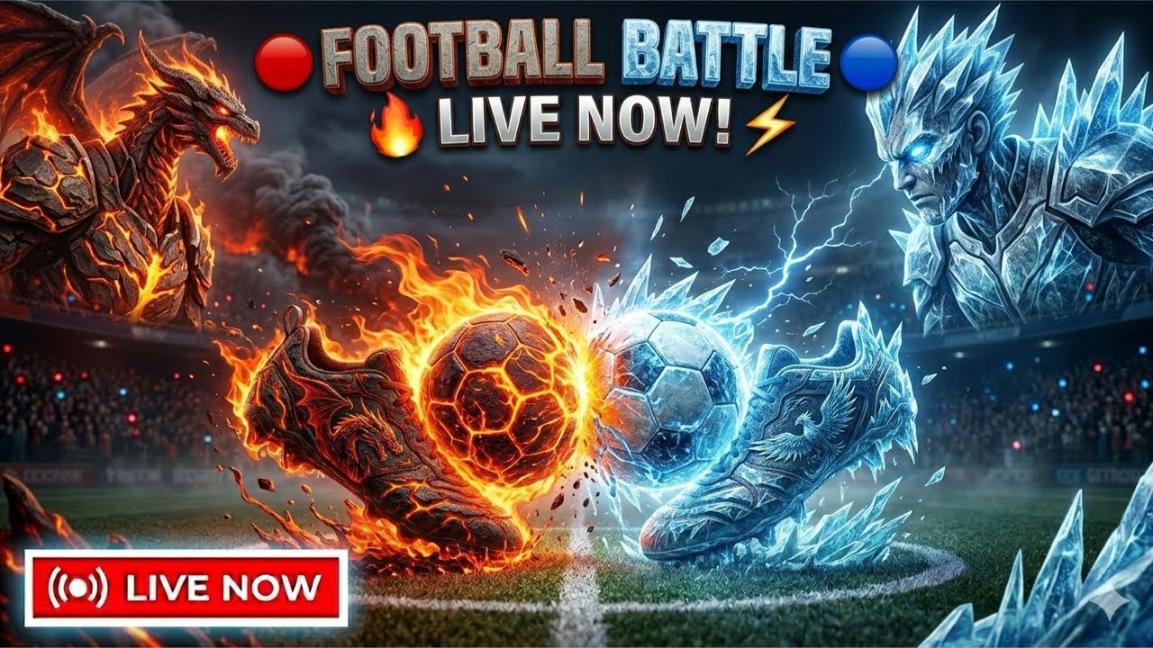 🔴 RED vs BLUE 🔵 | SOLO FOOTBALL SHOWDOWN  LIVE NOW