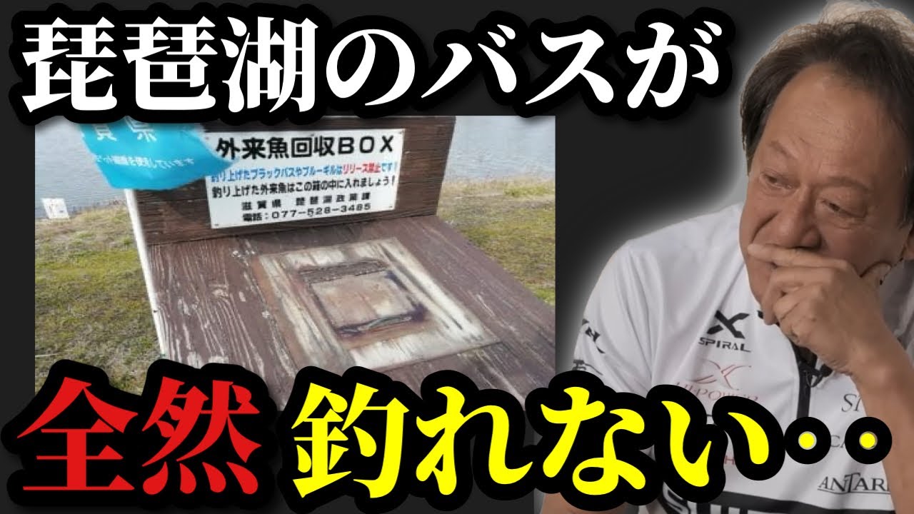 【村田基】※琵琶湖のブラックバスが全然釣れなくなっています※【村田基切り抜き】