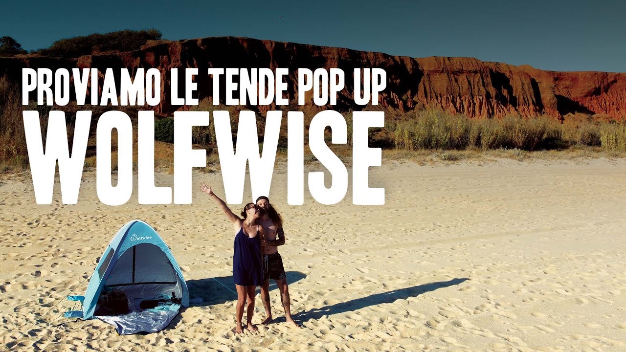 LE TENDE WOLFWISE PER LA SPIAGGIA E PER LA DOCCIA DA ESTERNO ☀️🚿- Camperlife