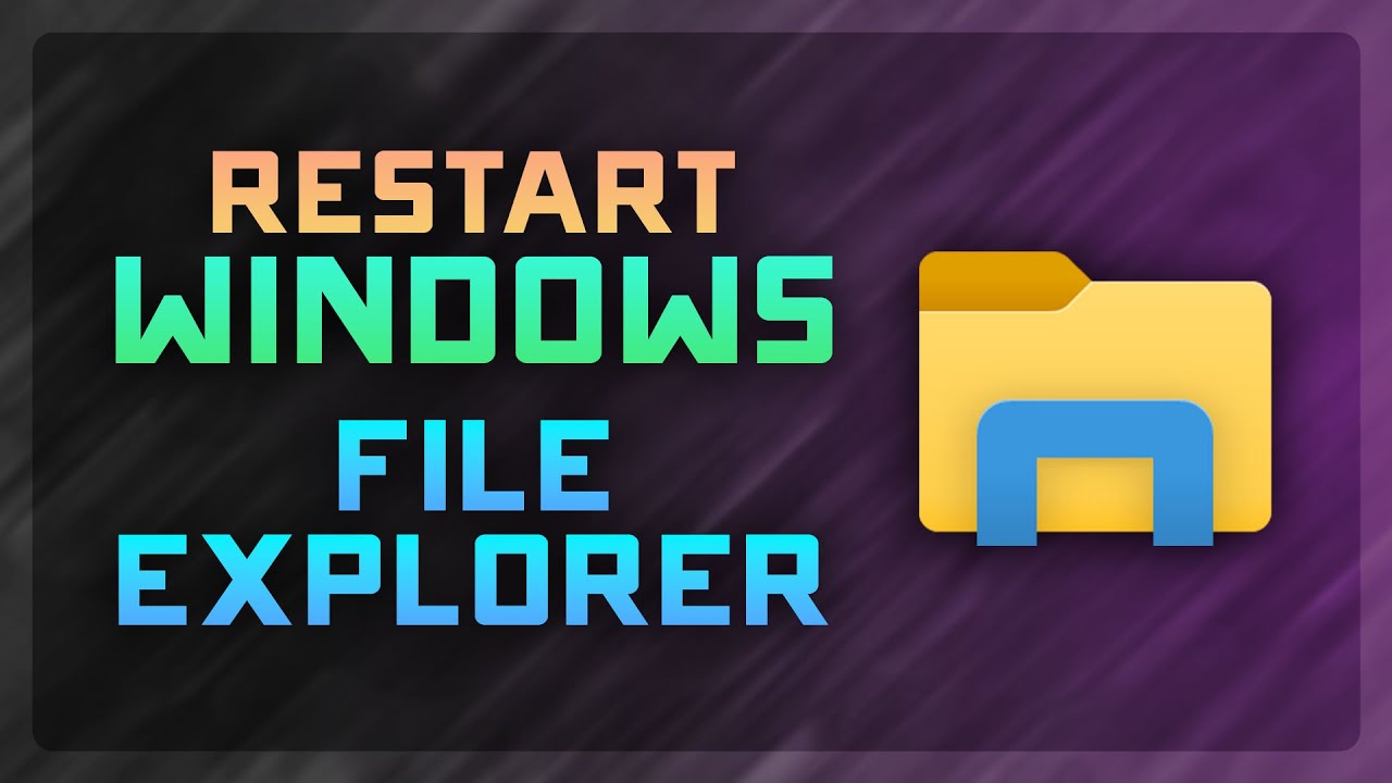 How to Restart Windows File Explorer (Fix Freezes & Errors!) 🔄💻