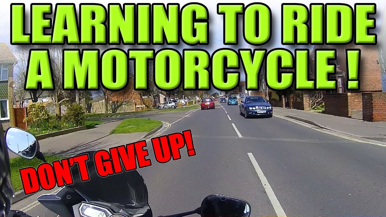 Finding it hard to ride a motorcycle?
