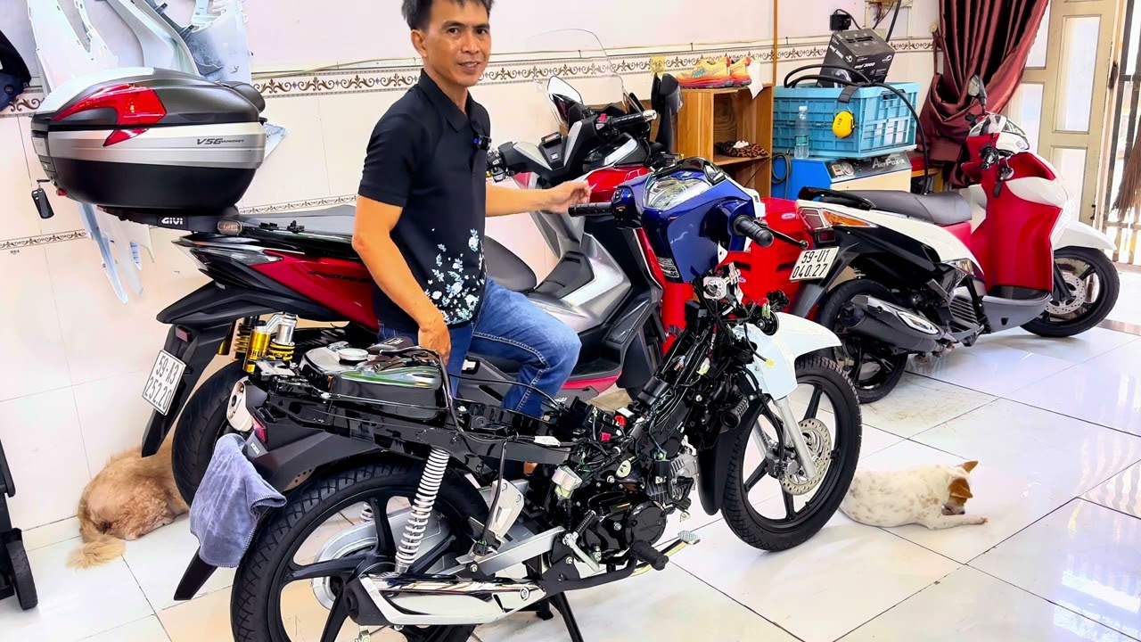 WAVE 125i THÁI - 2024 có gì bên trong ?