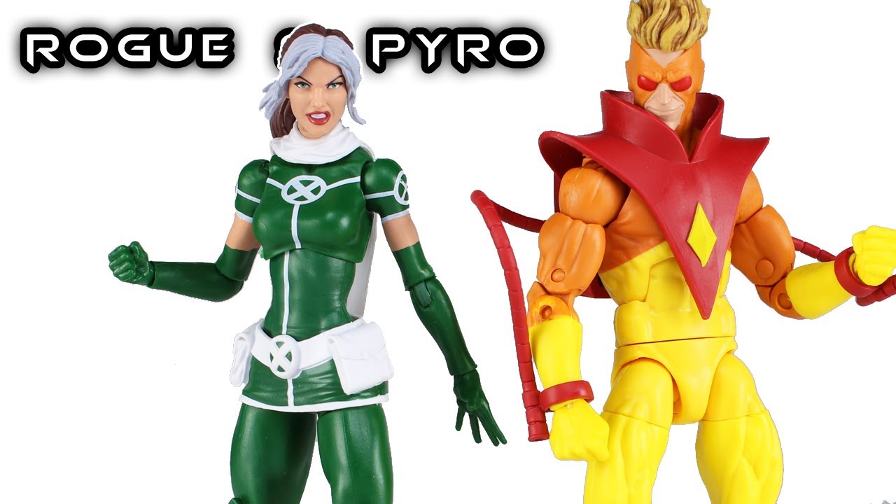 Marvel Legends PYRO & ROGUE X-MEN 2 Pack Action Figure Review