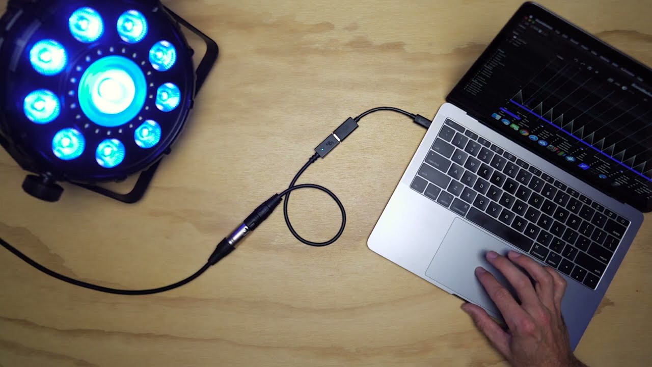 Руководство по подключению микроинтерфейса DMX SoundSwitch