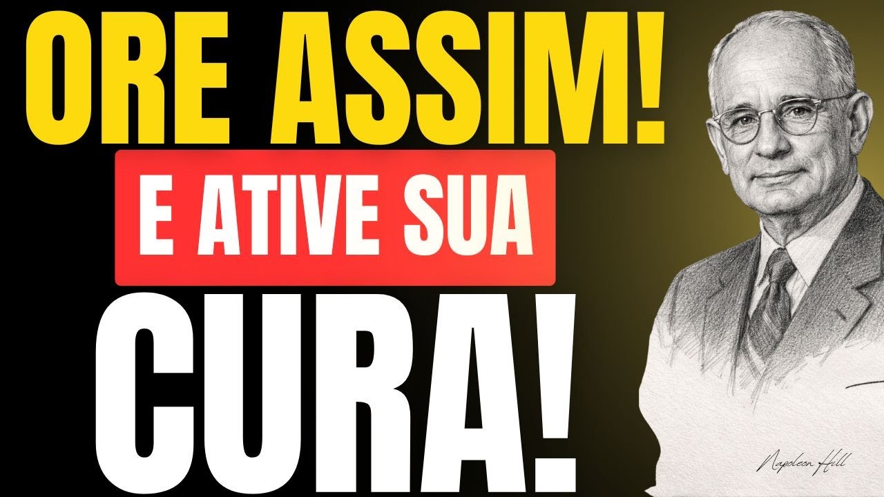Precisa De CURA HOJE? Experimente Esta Oração!(Funcionou Comigo) Inspirada em Napoleon Hill