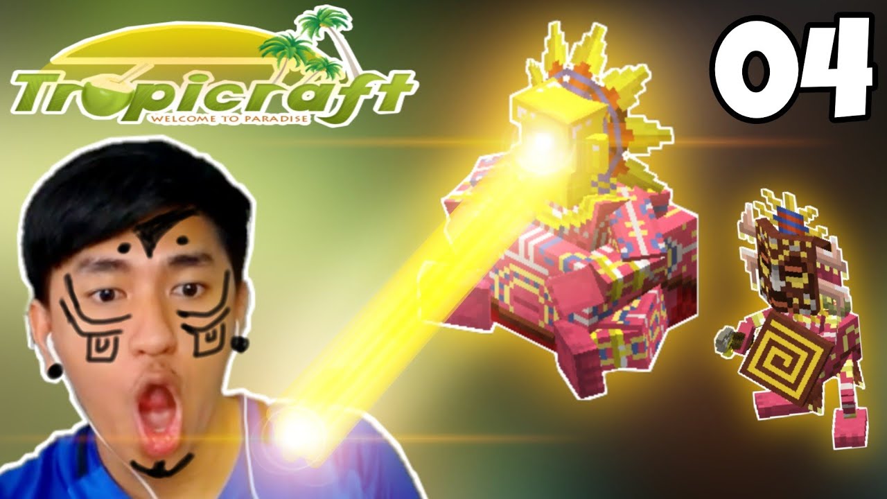 រកឃើញបន្ទាយកុលសម្ព័ន្តព្រះអាទិត្យ🌞 ចេះនិយាយខ្មែរ !!! 🤣 | Minecraft Tropicraft 04