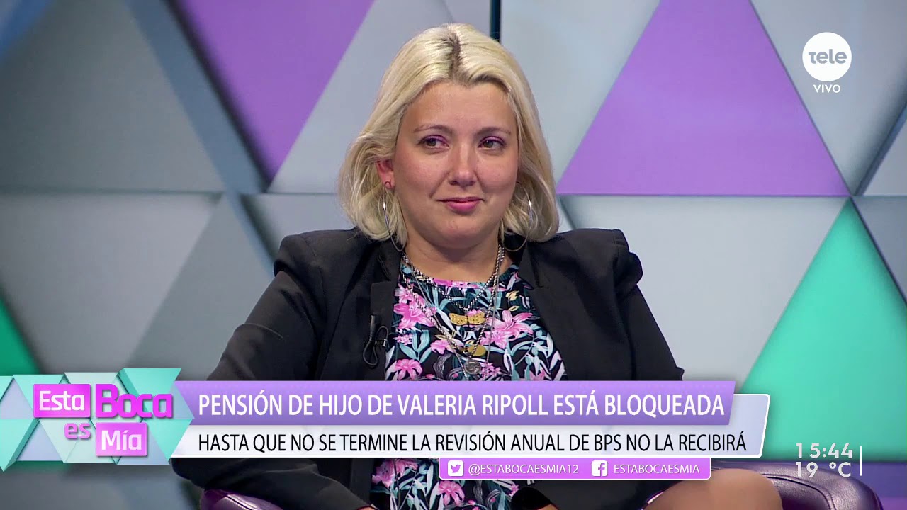 Valeria Ripoll y la lucha por su hijo: BPS bloqueó la pensión por discapacidad que recibía /2