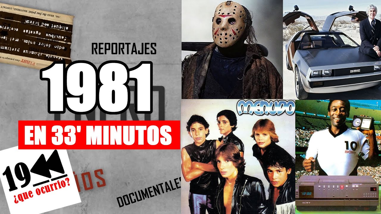 Hablemos de 1981: ¿Sabes como vivió el mundo ese año?