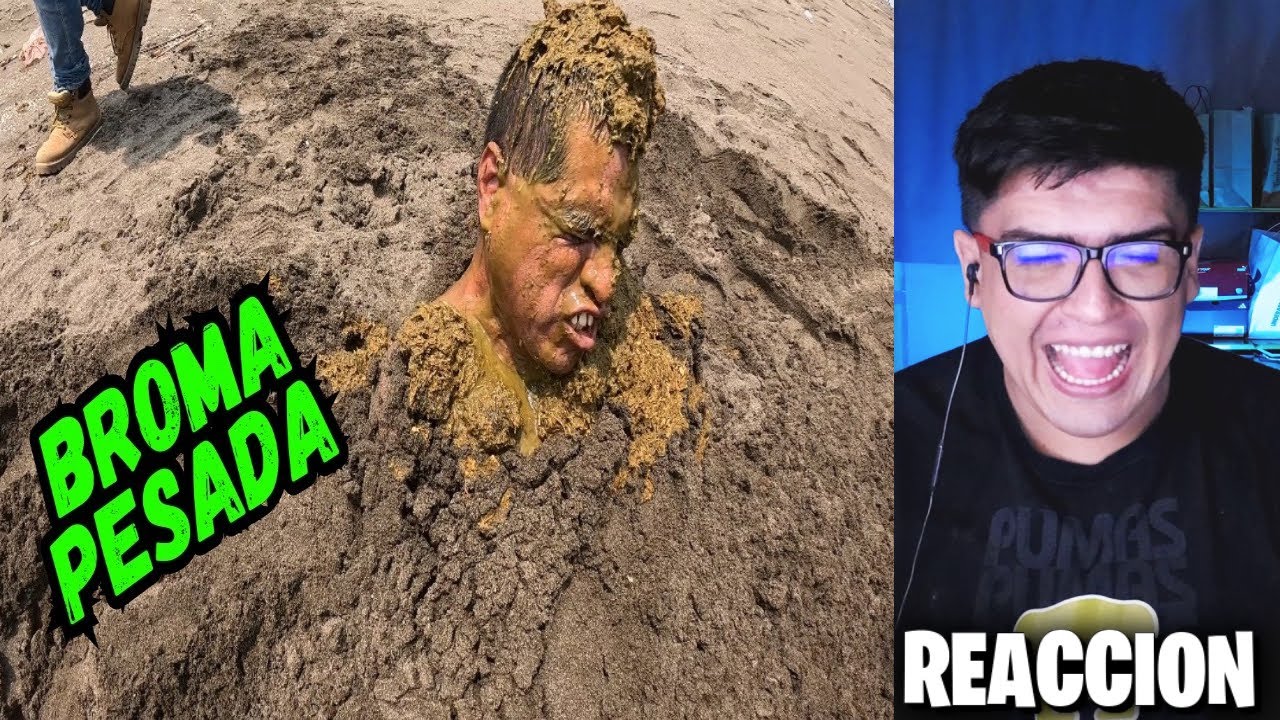 VAZINK REACCIONA AL REY DE LAS BROMAS EN LA PLAYA (ES CINE)