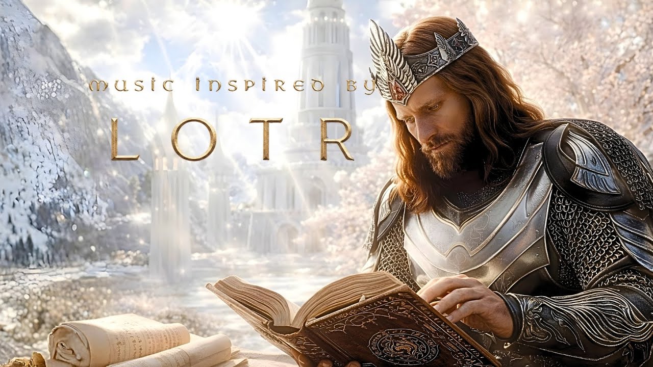 Aragorn in Rivendell 🌿 | LOTR Ambient Music for Peace, Focus & Reflection