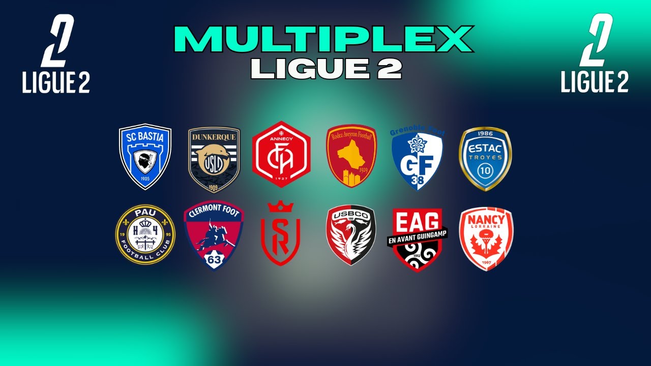🔴LIVE MULTIPLEX LIGUE 2 : J10🔴BOULOGNE-GUINGAMP, TROYES-BASTIA, RODEZ-REIMS...