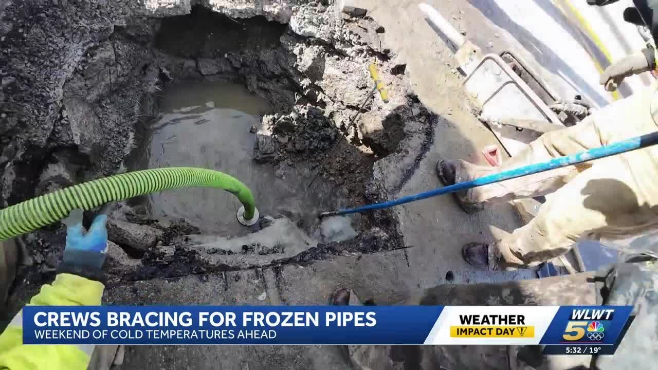 Water main breaks surge in Cincinnati, NKY due to cold temperatures