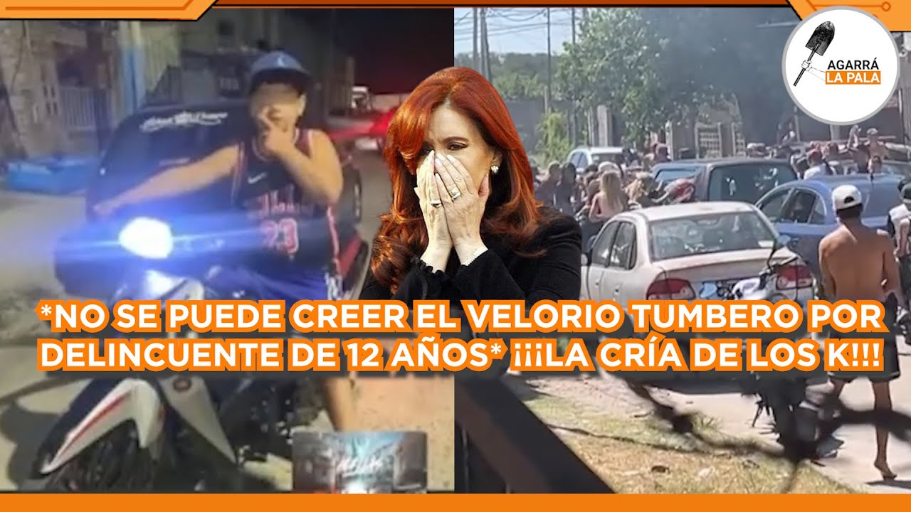 NO SE PUEDE CREER VELORIO TUMBERO DE DELINCUENTE DE 12 AÑOS ABATIDO POR POLICÍA "LA DÉCADA GANADA K"