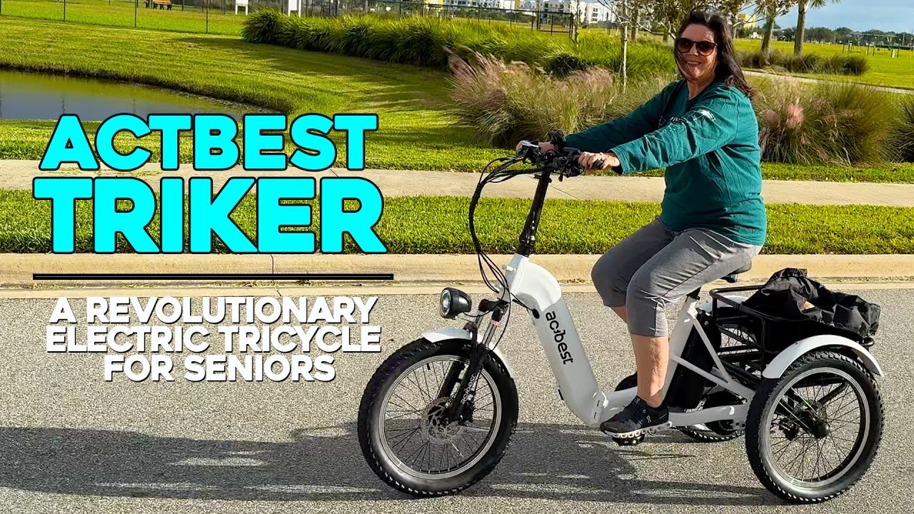 Actbest TRIKER: революционный электрический трехколесный велосипед для пожилых людей