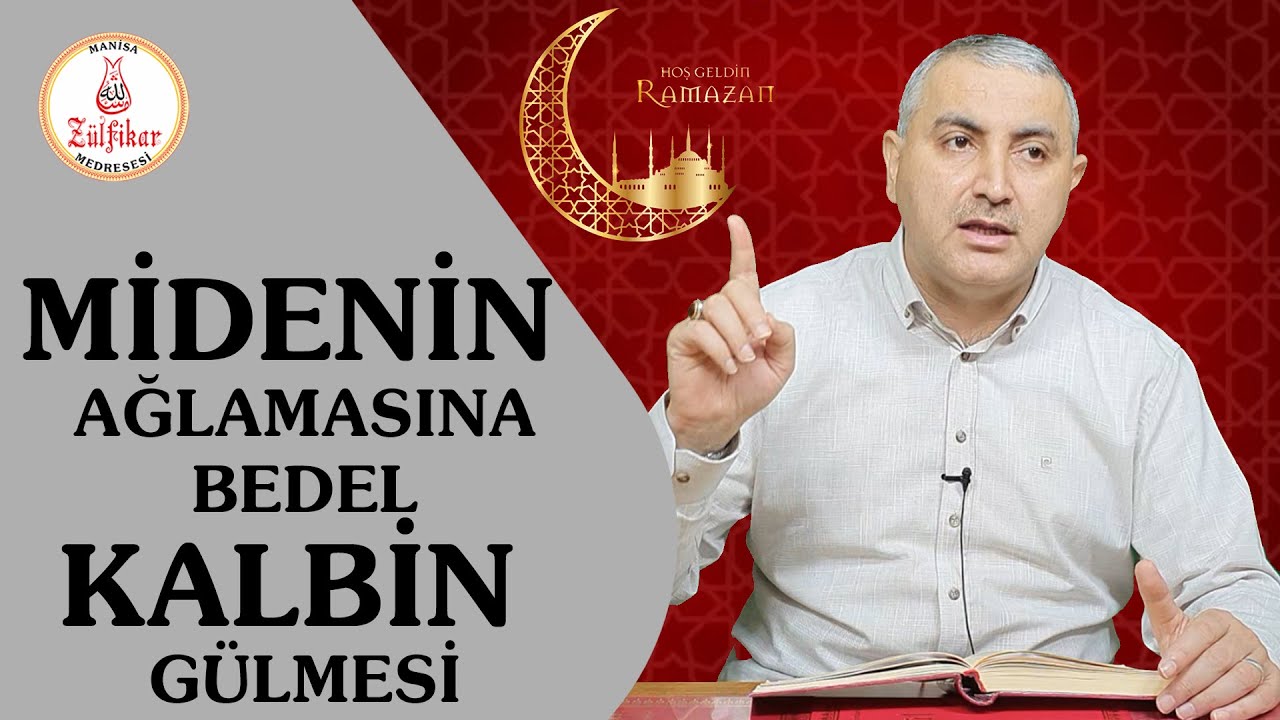MİDE İLE MANEVİ HAYATIMIZ ARASINDAKİ MÜNASEBET