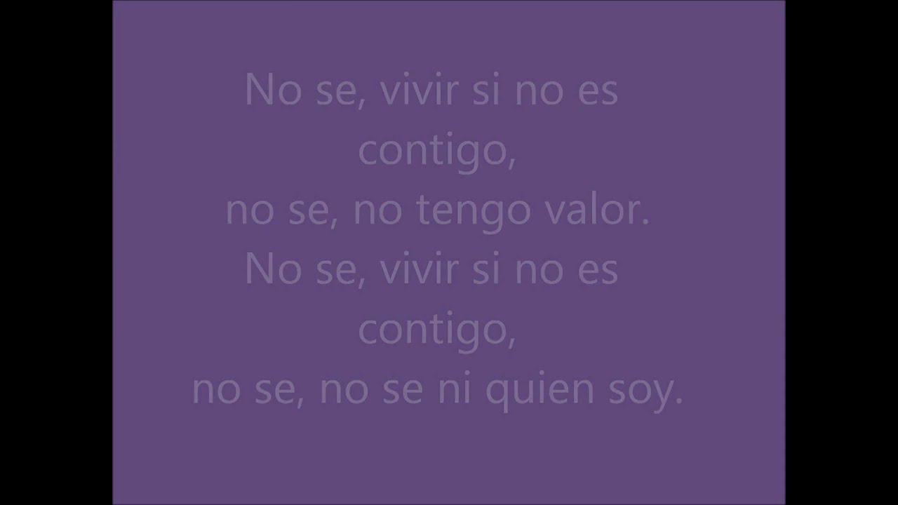 Without you - Caroline Costa and Abraham Mateo - in Spanish ( lyrics)