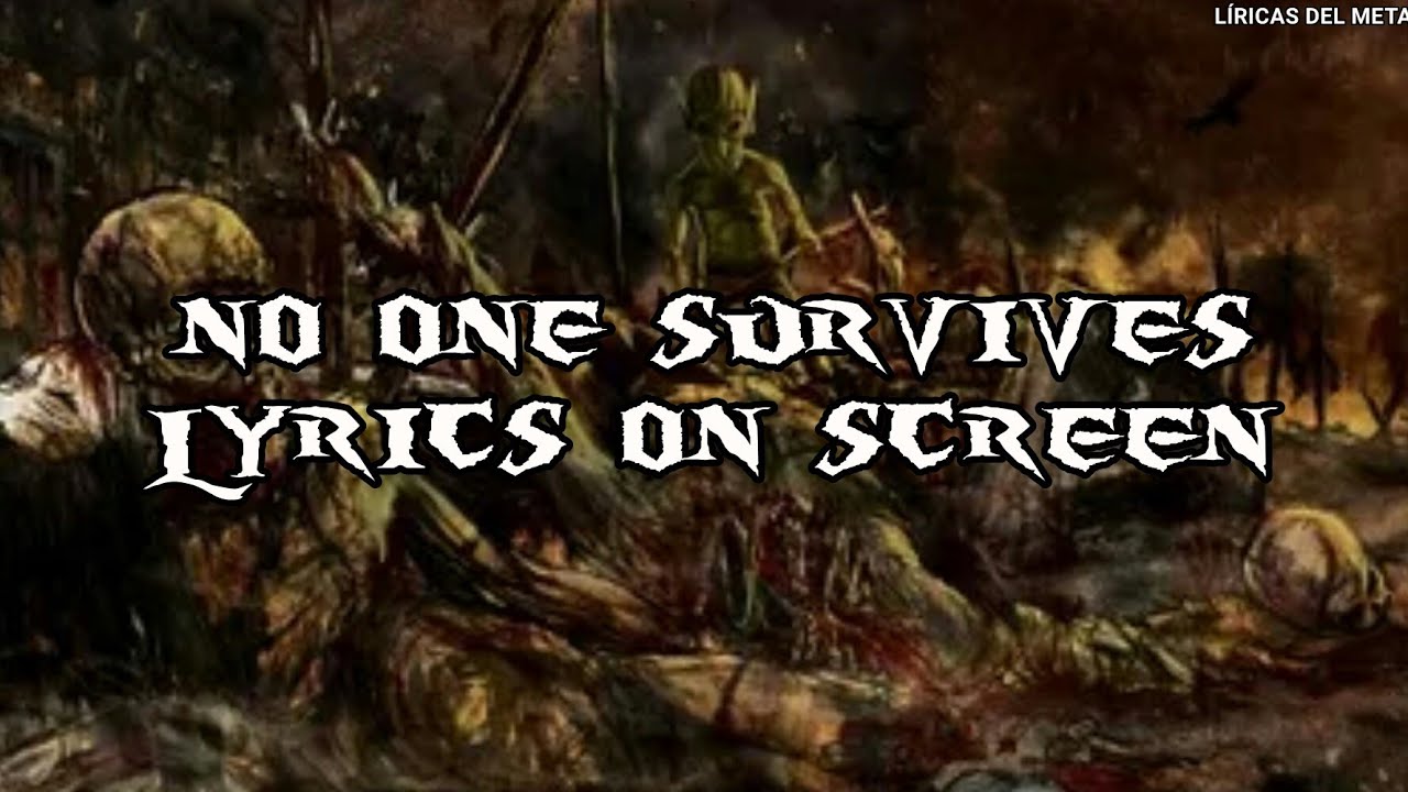 No one survives - Nekrogoblikon lyrics