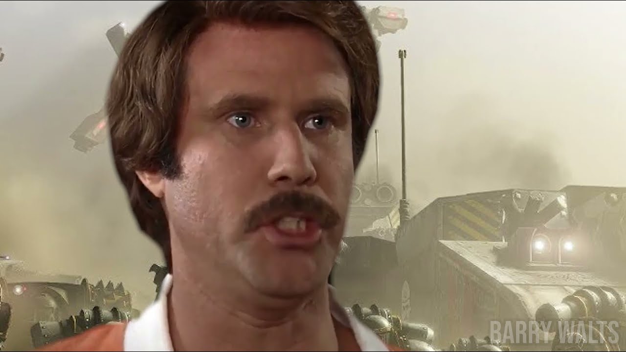Iron Warriors when they see Imperial Fists with hazard stripes