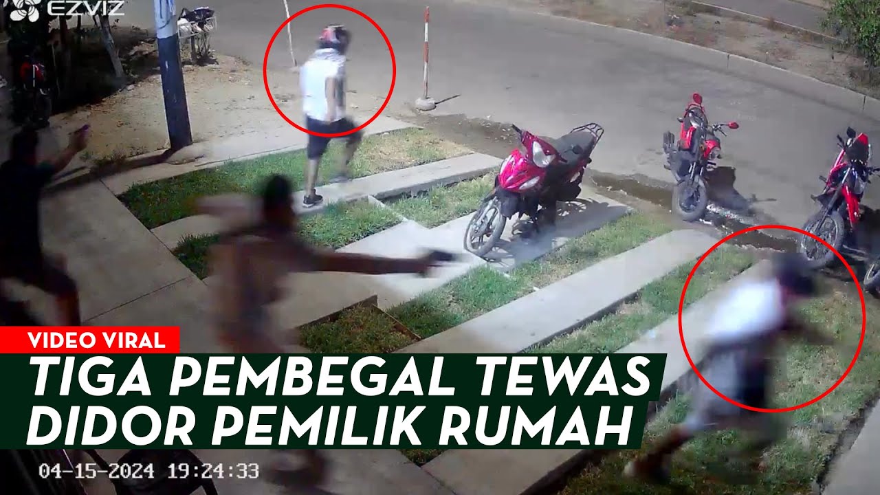 TIGA PEMBEGAL BERAKHIR DIDOR PEMILIK RUMAH! Inilah Tampang Para Pelaku Apes di Akhir April 2024