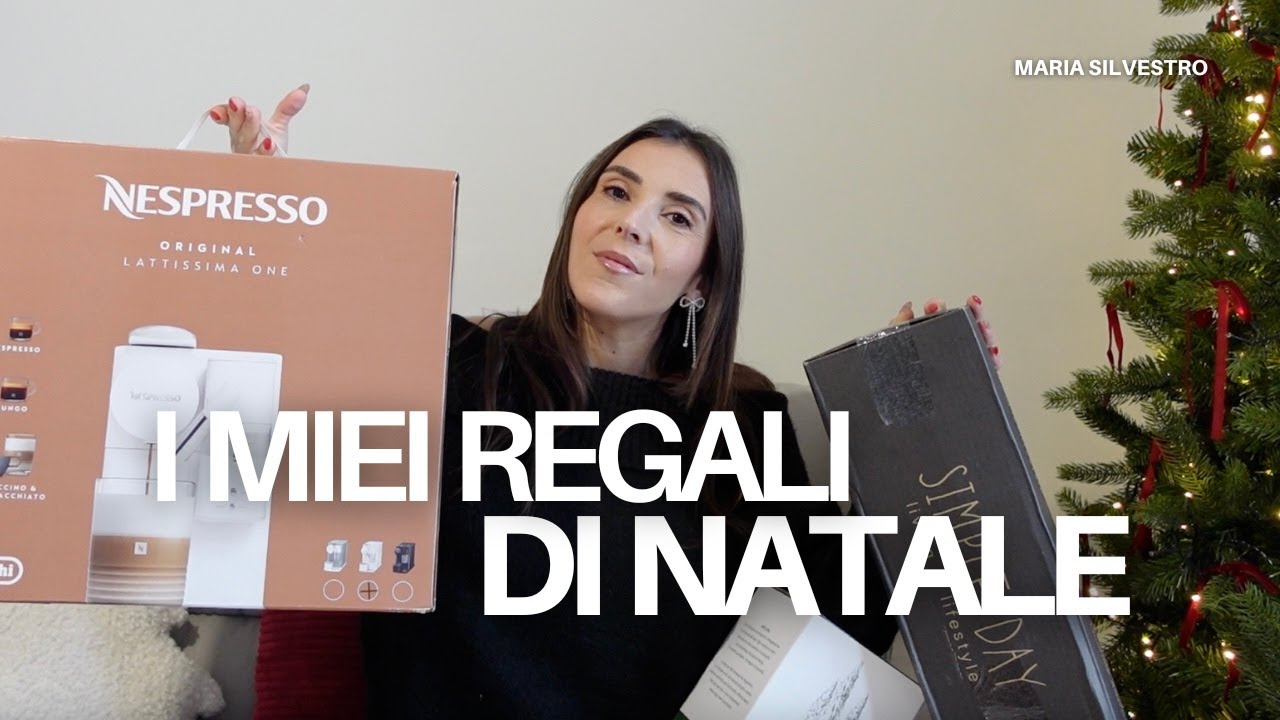 I MIEI REGALI DI NATALE 2025 | maria silvestro...